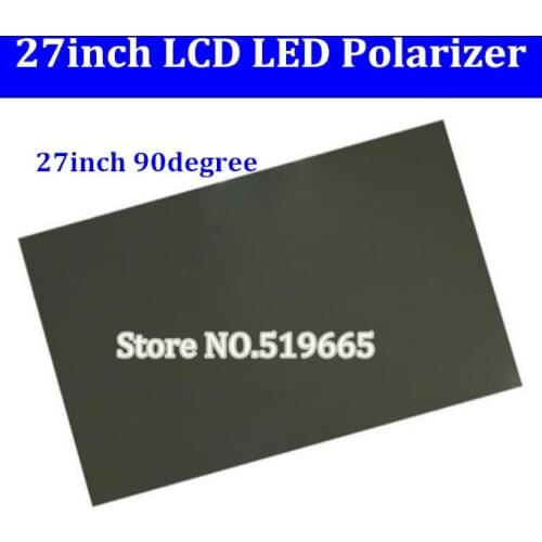 New 27inch 90 degree Glossy 27 inch LCD Polarizer Polarizing Film for LCD LED IPS Screen for TV