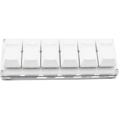 Portable 12 Keys Keypad DIY Shortcut Keyboard Function Keyboard Gaming Keyboard Programmable Mechanical Keyboard With LED Light