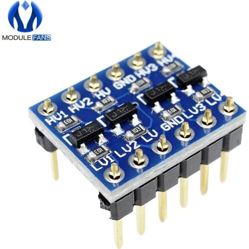 Diymore 5V 3.3V DC IIC I2C Logic Level Converter Bi-Directional Board Module Module For Arduino With Pins