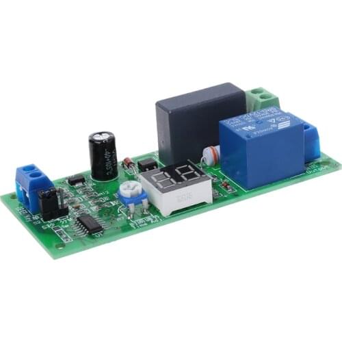 One Piece Of AC220V Delay Timer Switch Off Board 0 Seconds -99 Minutes Delay Relay Module W-store Oct25-A Relay