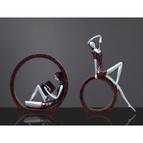 Dancers Decoration Home Decoration Living Room Cut-off Cabinet Shoe Cabinet Small Decoration Wedding Gift Newlyweds