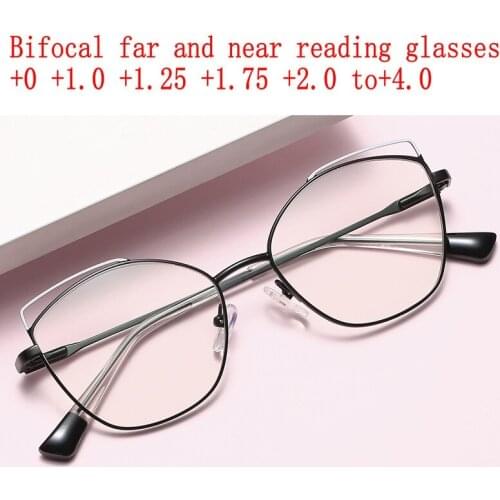 Ultra Light Multifocal Reading Glasses For Men Women Outdoor Photochromic Presbyopic Bifocal Reading Glasses NX