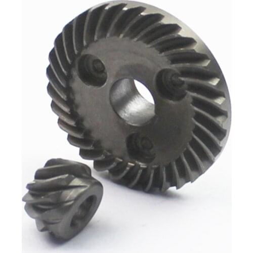 1set Angle grinder gear For Hita 604 For 8100A 9100N AG100B Angle Grinder Bevel Gear 10 teeth/31 teeth 17.5mm / 45mm Diamater