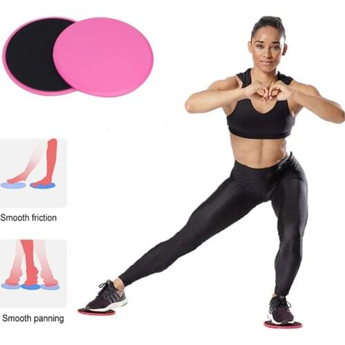 1 Pair Yogo Mat Portable Round Home Workout Push Up Chest Back Fitness Sprot Training Protective Cushion Non-Slip Gym Mat