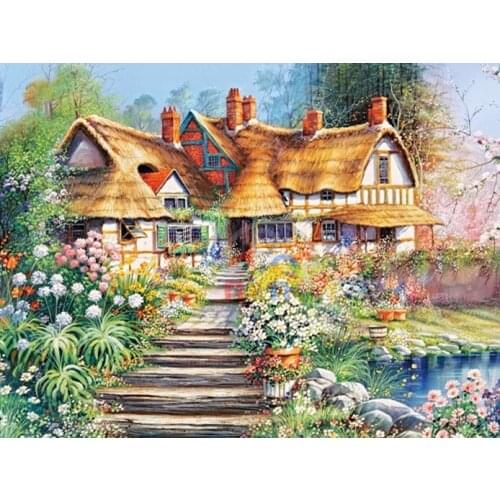 14/16/18/27/28 Top Quality Beautiful Counted Cross Stitch Kit Abstraction Beauty and Grape A6935 scenic cottage