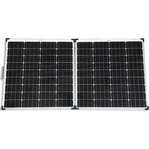 140W Mono Portable solar panel, folding solar panel, easy carry and outdoor using,adjustable with bracket,140W mono solar panel