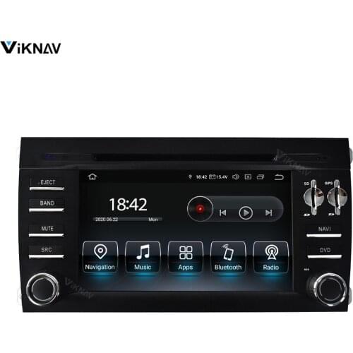 Car radio multimedia player for Porsche Cayenne 2003 2004 2005 2006 2007 2008 2009 2010 android auto audio GPS navigation 2 din