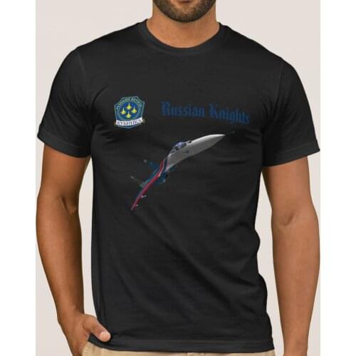 Russian Knights Su-27 Mens T Shirt