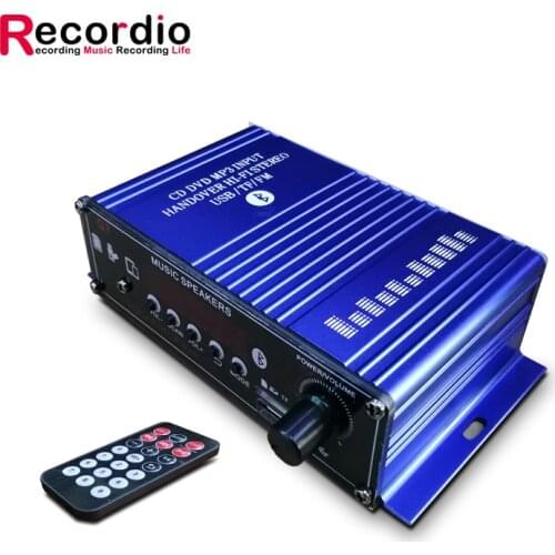 GAP-G919 Mini Amplificador Audio blueteeth Stereo Power Amplifier FM SD HIFI 2CH AMP Audio Music Player for Car Home