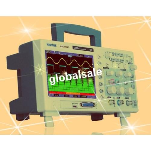 FREE SHIPPING Hantek MSO5062D 60MHz 2 CH 1GSa/s Oscilloscope 16CH Logic Analyzer 2in1, New