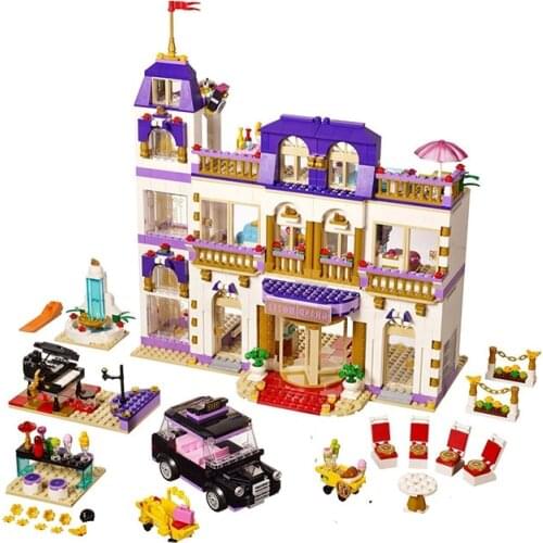 Stephanies House Building Blocks Heartlake Hospital Grand Hotel Riding Club Horse Emmas House Figures Toys For Girls Toys