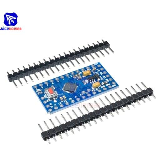 Diymore AtMega328 Pro Mini Module 5V 16MHz for Arduino Nano Auto-Reset Atmega128P Microcontroller with Pins