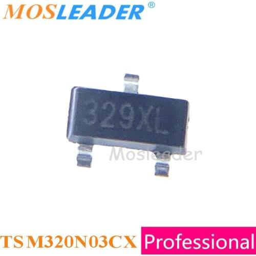 Mosleader TSM320N03CX RFG SOT23 3000PCS TSM320N03 N-Channel 20V 30V Made in China High quality