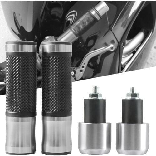 Motorcycle CNC Handlebar Grips Handle Bar Cap Ends Plugs For HONDA CBR600 F2,F3,F4,F4i CBR600F CBR F4i SPORT F VTX1300 VTX1300C