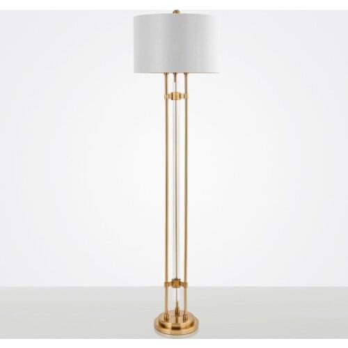 Nordic led crystal lamparas de pie standing lamp lampada camera stand light living room lamp bedroom lamp dining room lamp