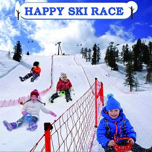 New Snow Sled Board Outdoor Winter Plastic Skiing Boards Snowboard Sled Luge For Kid Winter Sport Thicken Sledge Ski Board