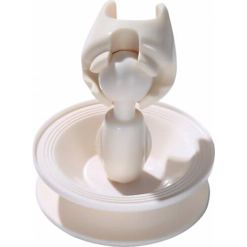 PP Adjustable Nozzle Base Shower Head Mounting Brackets Strong Sucker Faucet Fixed Holder Bathroom Supplies