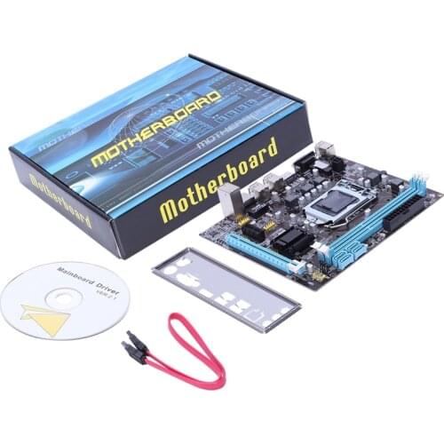 Professional Motherboard H61 LGA 1155 DDR3 RAM USB 2.0 Board Support Core I3 I5 I7 Quad CPU Dual Channel Desktop Computer Mainbo