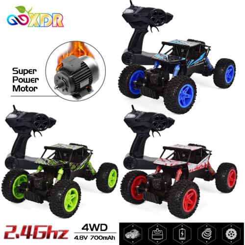 1:18 4WD RC Car Toys For Children 2.4Ghz Radio Remote Control Car Toys For Boys High Speed Truck Off-Road Vehicle Toys Kids Gift