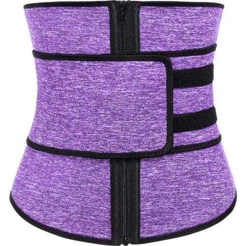 Black Gay Purple Slimming Belt Waist Trainer Corset Sauna Sweat Faja Sport Girdles Shaper Lumbar Trimmer Straps Modeling S-6XL
