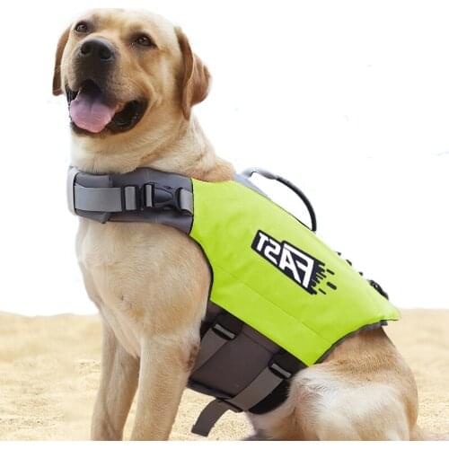 Dog Life Jacket Super Buoyancy Pet Life Vest for Swimming Lifevest with Safety Control Rescue Handle Pet Dog Life-Saving Clothes