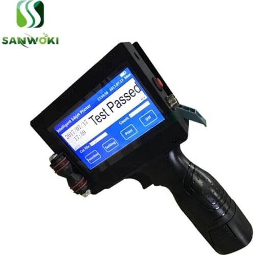 Expiry Date Inkjet Printer Bar Code QR Code Serial Number Date Character Pattern Coding Printer Hand Inkjet Printing Machine