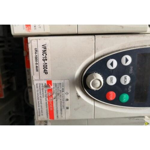 VFNC1S-1004P 0.4KW 100V inverter , used in good condition . 80% appearance new , good working , free shipping