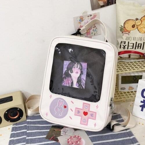 Women School Backpack Cute Game Console Design Convertible Ladies Cartoon Casual Daypack Travel Shoulder Bags
