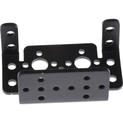 1Pcs Aluminum Multifunction Servo Bracket for MG995 MG996r Universal Support Robot Steering Gear Bracket