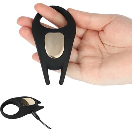 10 Vibrating Clitoris Stimulation Vibrator Ring On Penis Adult Sex Toys for Men Delay Ejaculation Masturbator Sex Vibrating Ring