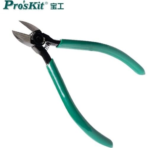 100% Original ProsKit PM-905F Diagonal Pliers Durable Diagonal Beading Cable Wire Side Cutter Cutting Pliers Hand Tools