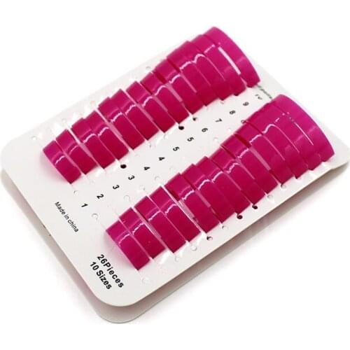 26pcs/pack Nail Polish Shield Protector Finger Cover Nail Art Tips Creative Spill-Resistant Manicure Tool 10 Sizes