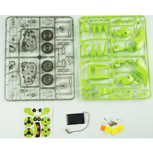 Solar Powered Car 4 in 1 DIY Electronic Building Blocks Self assembled Education transformable boy gift puzzle Toys