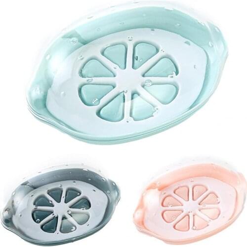 Quick Drain Soap Box Detachable Waterproof PP Soap Tray Counter Supplies for Household Supplies