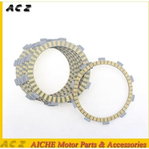 ACZ Motorcycle Engine Parts 8Pcs Clutch Frictions Paper-Based Clutch Plates Frictions Kit For Honda CBR600RR CBR 600RR 2003-2013