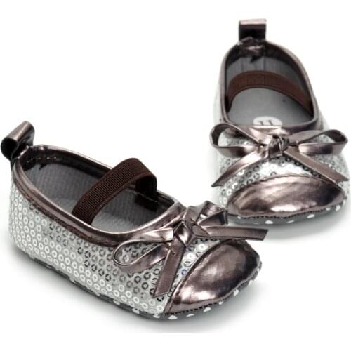 Baby Walking Shoes for 0-18 Months Newborn Infant Toddler Girls Soft Soled Non-Slip Sneakers Bowknot Crib Baby Shoes For Girls