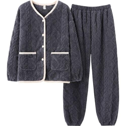 Женские плюшевые пижамы Fdfklak China At AliExpress