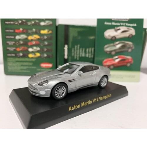 KYOSHO 1/64 Aston Martin V12 Vanquish Collect die casting alloy trolley model