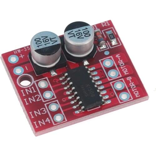 L298N Motor Drive Controller Board Module Dual H Bridge DC Stepper 1.5Ax2 2-way DC Motor Drive Module PWM Speed Controller