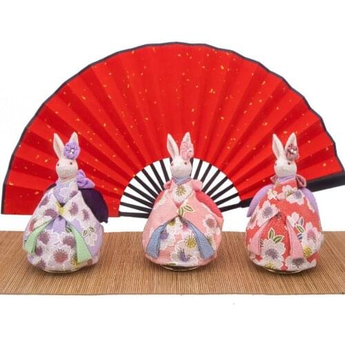 Handmade Small Bottle Music Box Music Box Rotating Wind Rabbit for Girls 2021 New Year Christmas Holiday Birthday Gift