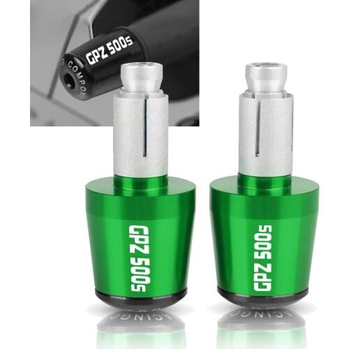FOR Kawasaki GPZ500S 1990-2009 2008 2007 2006 2005 1991 1992 7/8" 22MM Motorcycle Hand Bar Ends Slider Handle Bar End Grips Cap