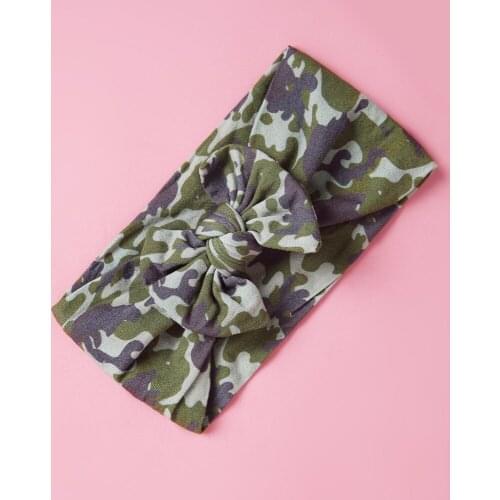 Spring Baby Colorful Bow Headband for Girls Women Kids Nylon Twisted Elastic Hairband Turban Newborn Children Hair Accessories