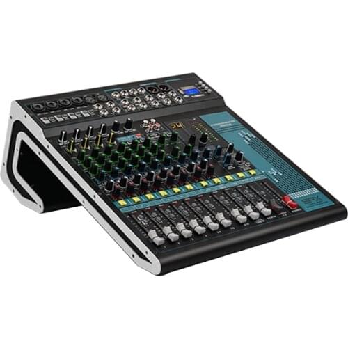 Professional QU12 DJ 24 DSP Digital High Quality 12 Channel Professional Powered Digital Mixer Audio