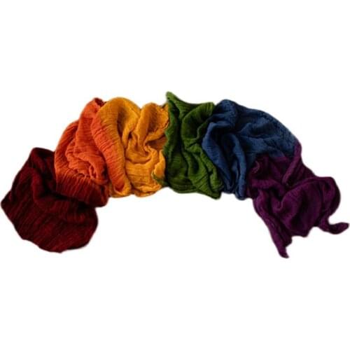 Newborn Photography Props Backdrop Blanket Baby Infant Swaddle Wrap Sleeping Bag