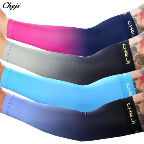 Comfortable unisex cooling arm sleeves, UV sun protection outdoor arm sleeves for cycling and running, good quality