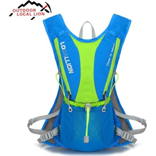 Outdoor Sport Bag LOCAL LION 5L Camping Backpack Hiking Riding Climbing Bags Reflective Multifunction Bike Cycling Backpack