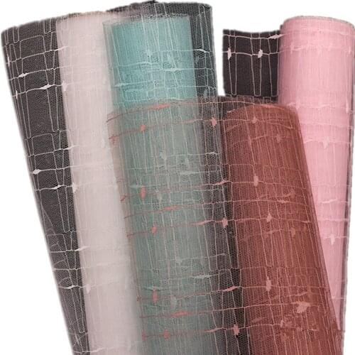 5 Yard Flower Wrapping Mesh Roll Fine Soft Yarn Gift Packaging Materials