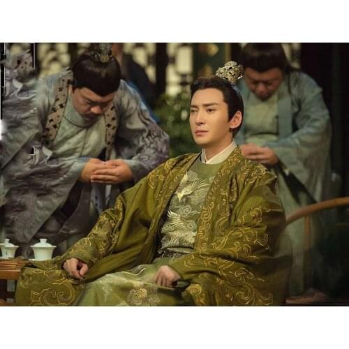 7 Designs Ming Rich Men Childe Costume Hanfu for TV Play Under the Power Yan Shikuan Male Delicate Embroidery Drama Hanfu