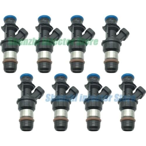 8pcs Fuel Injector Nozzle For Cadillac Chevrolet Express 1500 2500 Silverado 3500 GMC Savana 1500 Hummer H2 17113553