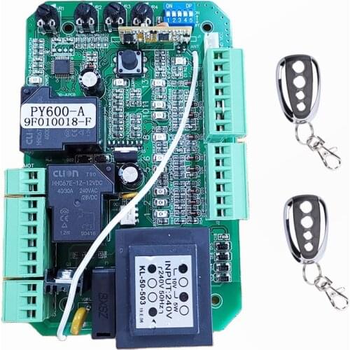 Automatic Sliding gate opener AC 220v 110v pcb AC motor CONTROL Circuit BOARD Card power controller